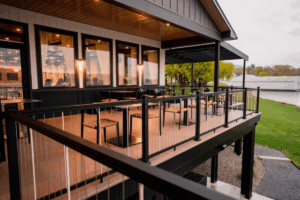 Keylink Vertical Cable Railing