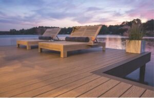 Moistershield Marine Composite Decking for Boat Docks & Marinas