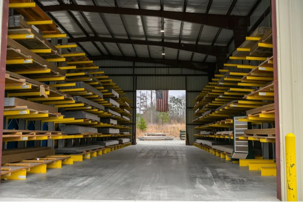 Hoke Building w Flag